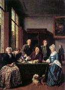 HOREMANS, Jan Jozef II The Marriage Contract oil painting reproduction
